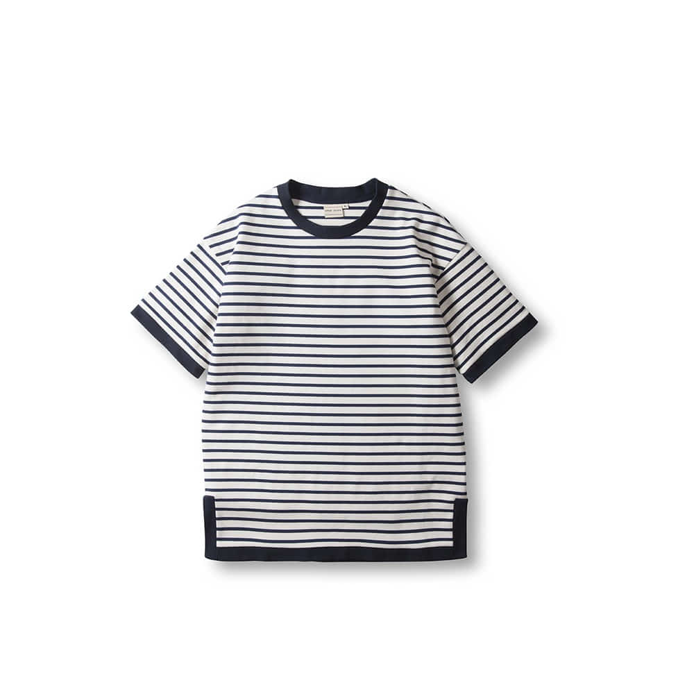 Marin Stripe T - Shirts - White Ver.1