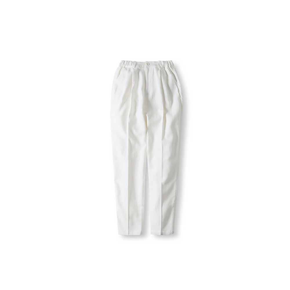 Ver.4 Linen comfy pants - Ivory
