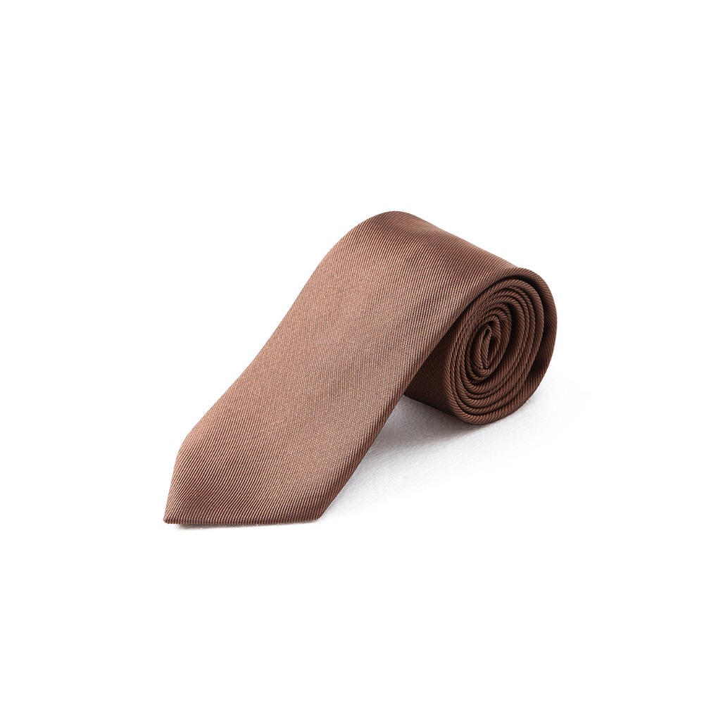 3-Fold Silk Tie (Brick)