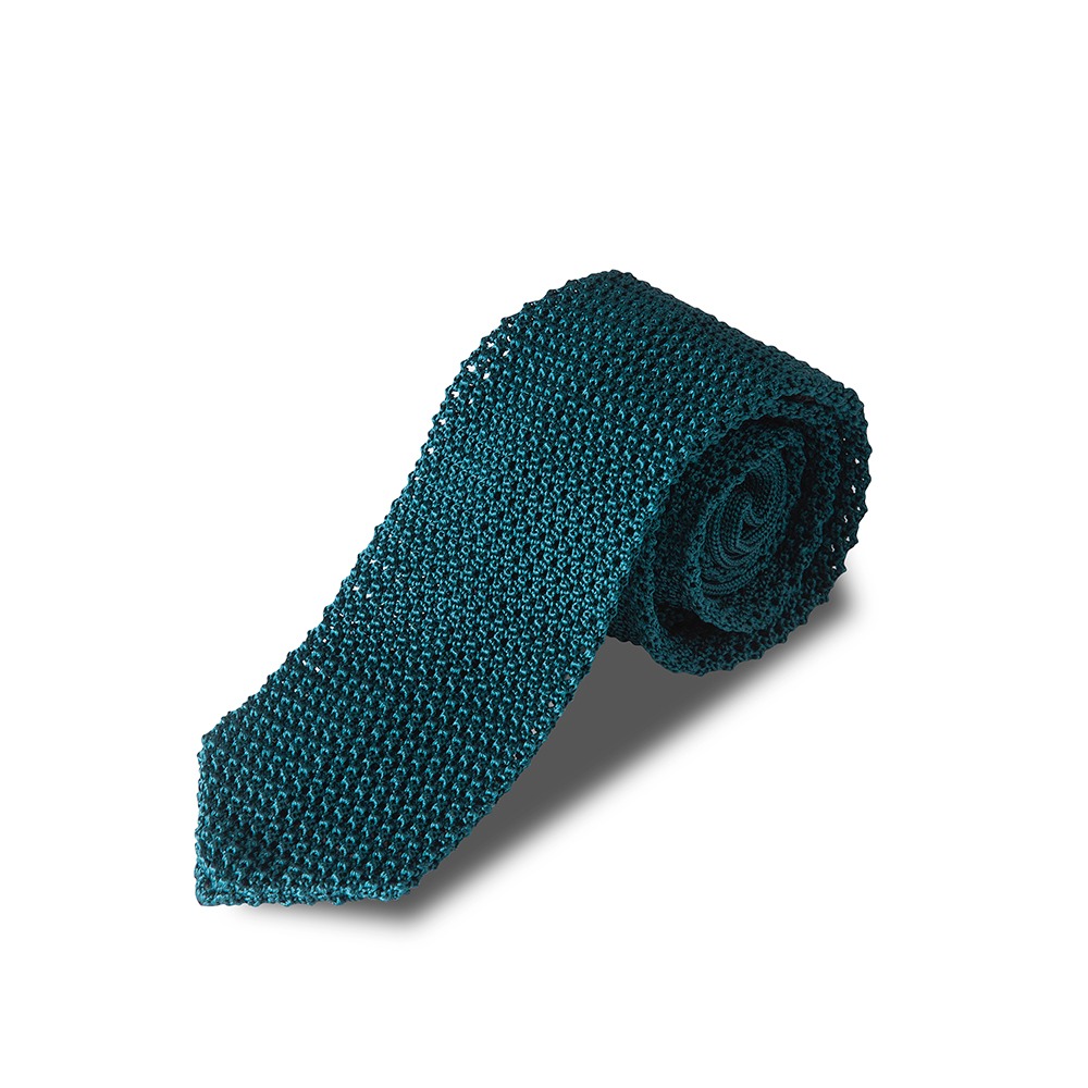 B&amp;TAILOR Knitted Tie (Green)