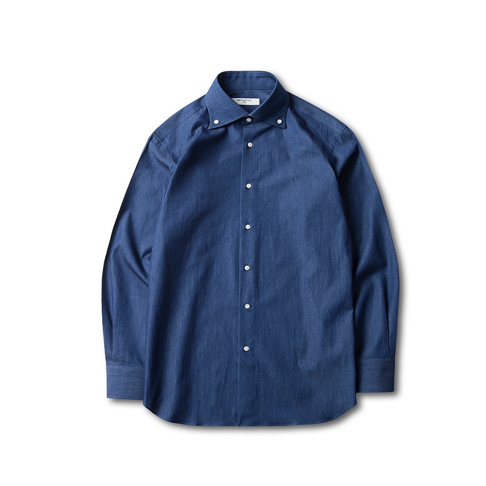 B&amp;TAILOR Denim Shirts (Button-Down)