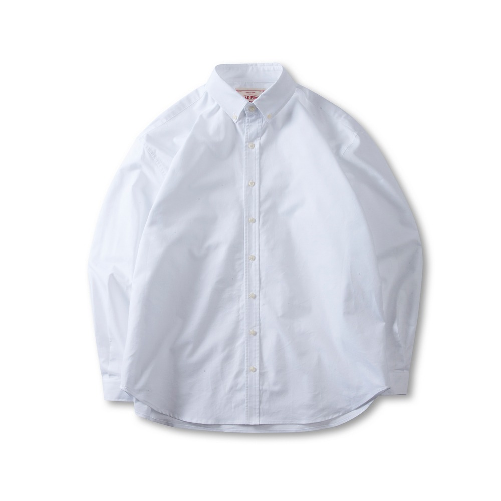 G B Overfit Shirt - (Oxford White)