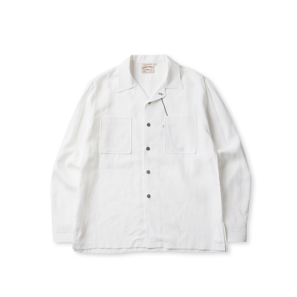 Camachia Linen Shirket (White)
