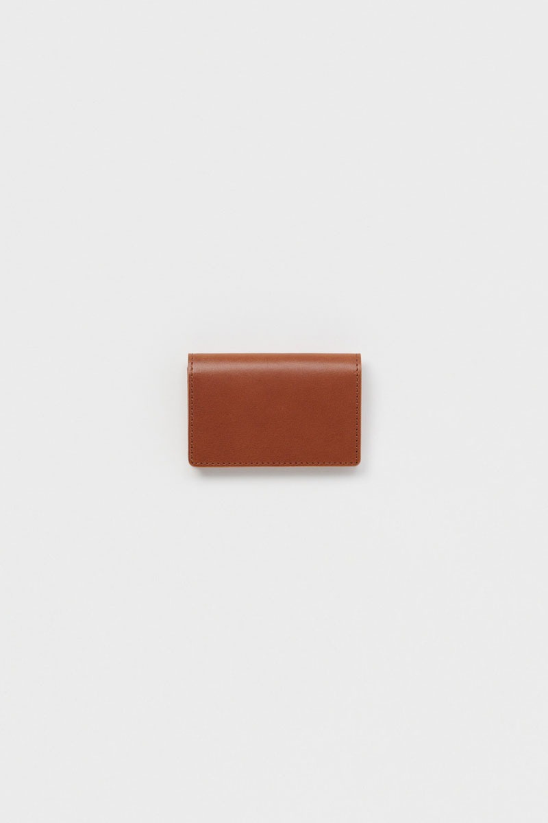 folded card case - brown