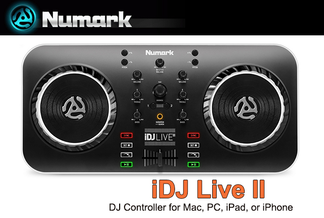 Numark iDJ Live II DJコントローラー - DJ機材