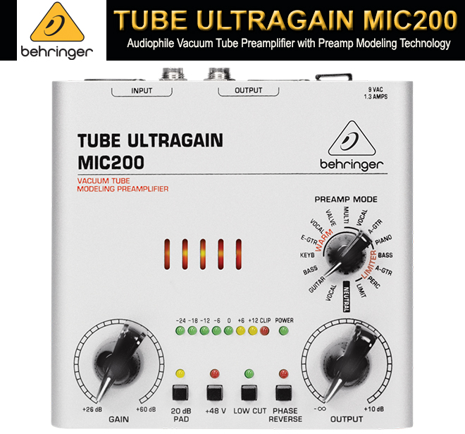 TUBE ULTRAGAIN MIC200 - Channel Online Shopping Mall