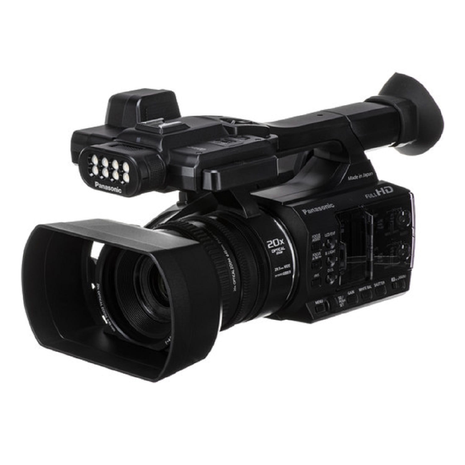 AG AC30 , Full HD Camcorder with Touch Panel LCD Screen &amp; Built-In LED Light , Panasonic