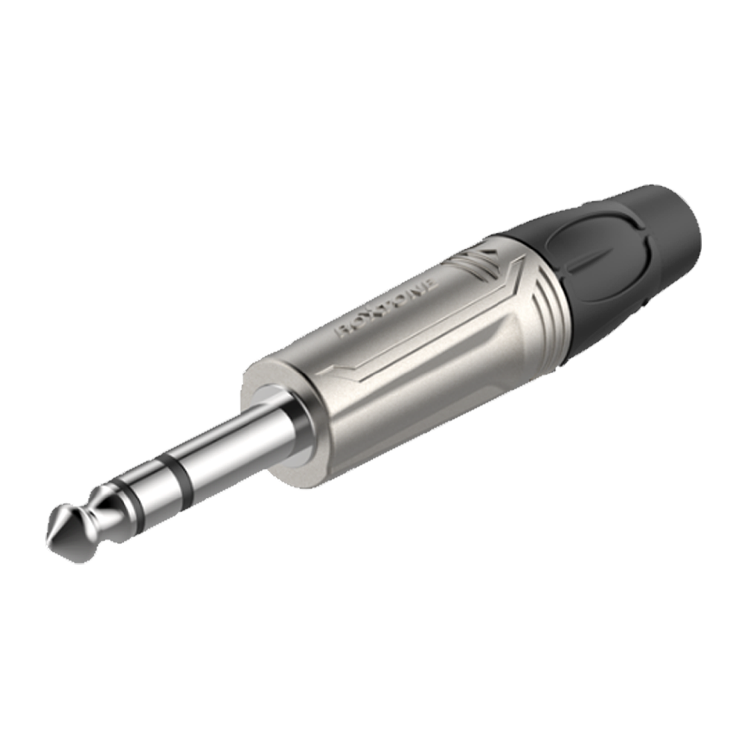 6.3mm Stereo Plug, Nickel Plated Shell , RJ3P-NN , Roxtone