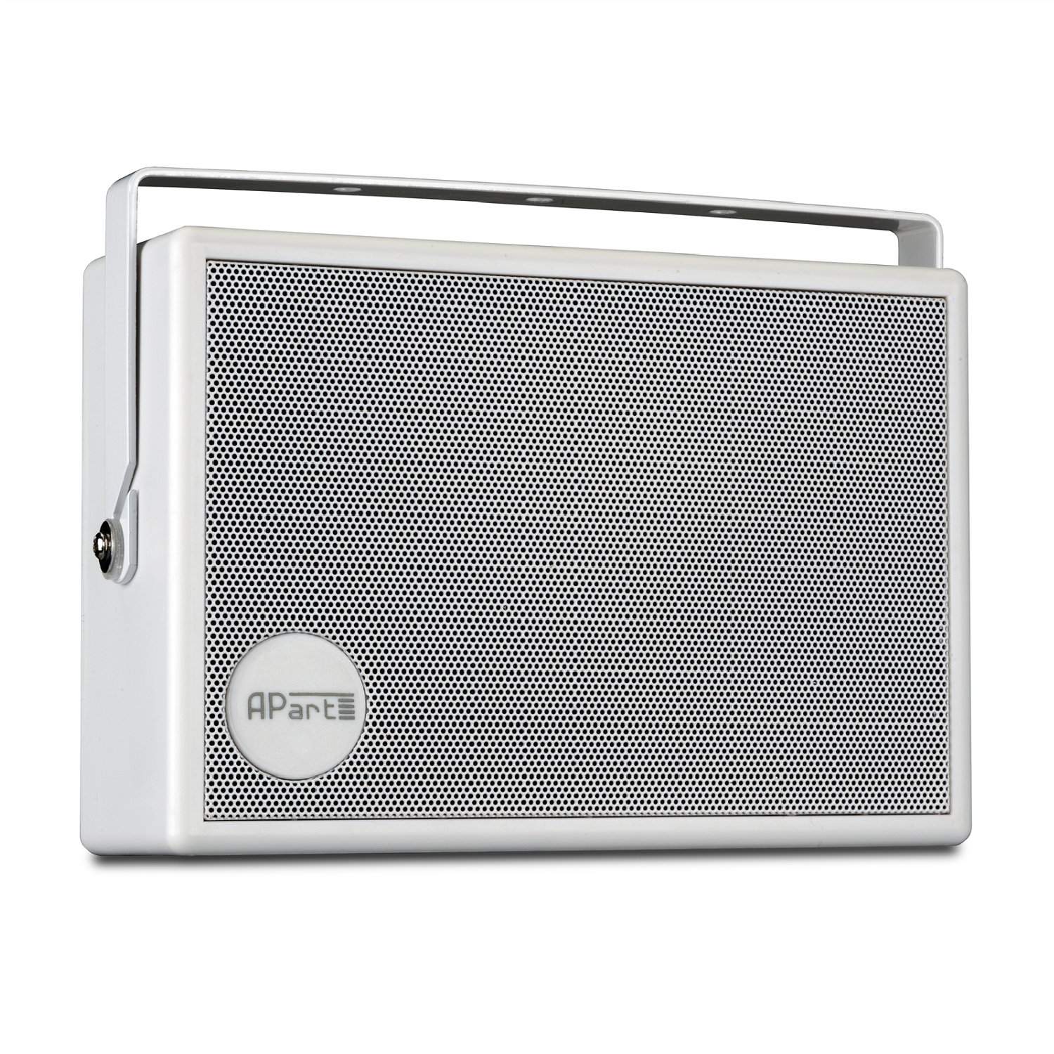 On-wall speaker with back plate and U-bracket, 100 volt / 6 watts , SMB6 W , APART