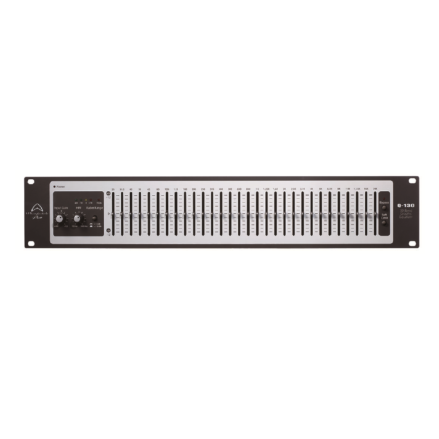 Single Channel 30 band Equalizer Buit-in Soft Limiter Q 130 wharfedale