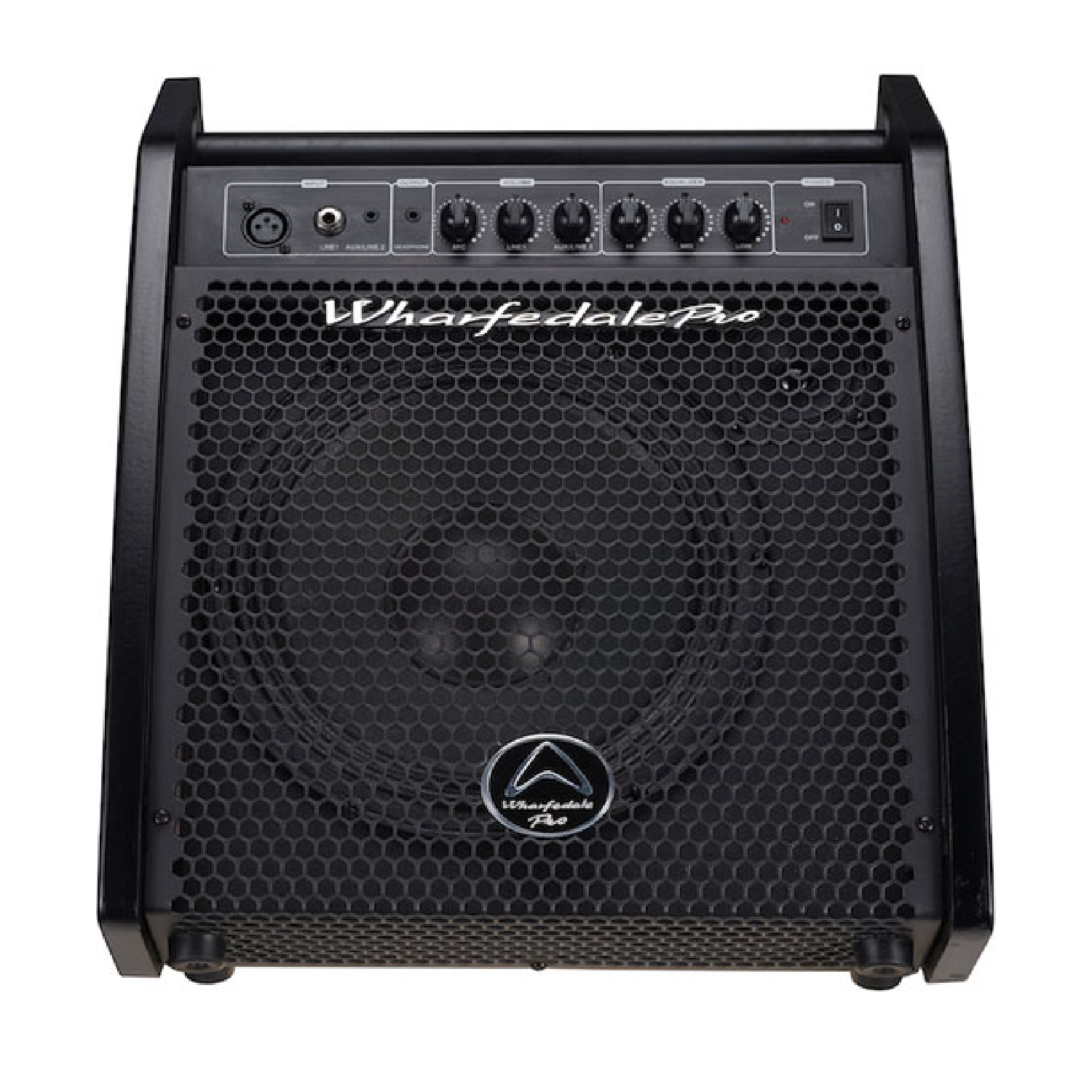 Bi-Amp Active Monitor Ideal for Electric Drum; XLR, Jack &amp; Stereo Mini Jack Input w/ Volume Control 100 Continuous Power PDM 100 wharfedale