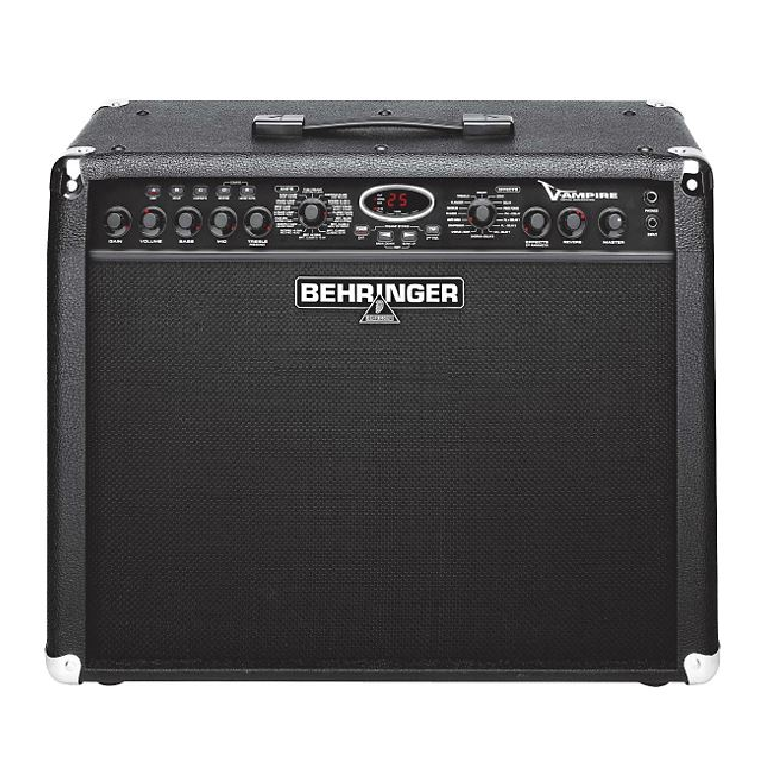 V- AMPIRE 15 Inch 2 x 50 Watts Stereo or 100 Watts Mono Operation 32 Authentic Virtual Amps, 16 Multi Effects LX 112 behringer