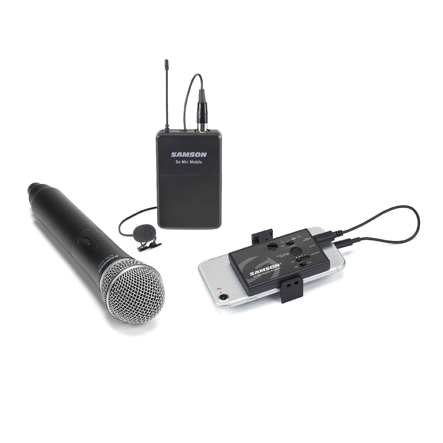 Professional Wireless System for Mobile Video Go Mic Mobile series Samson