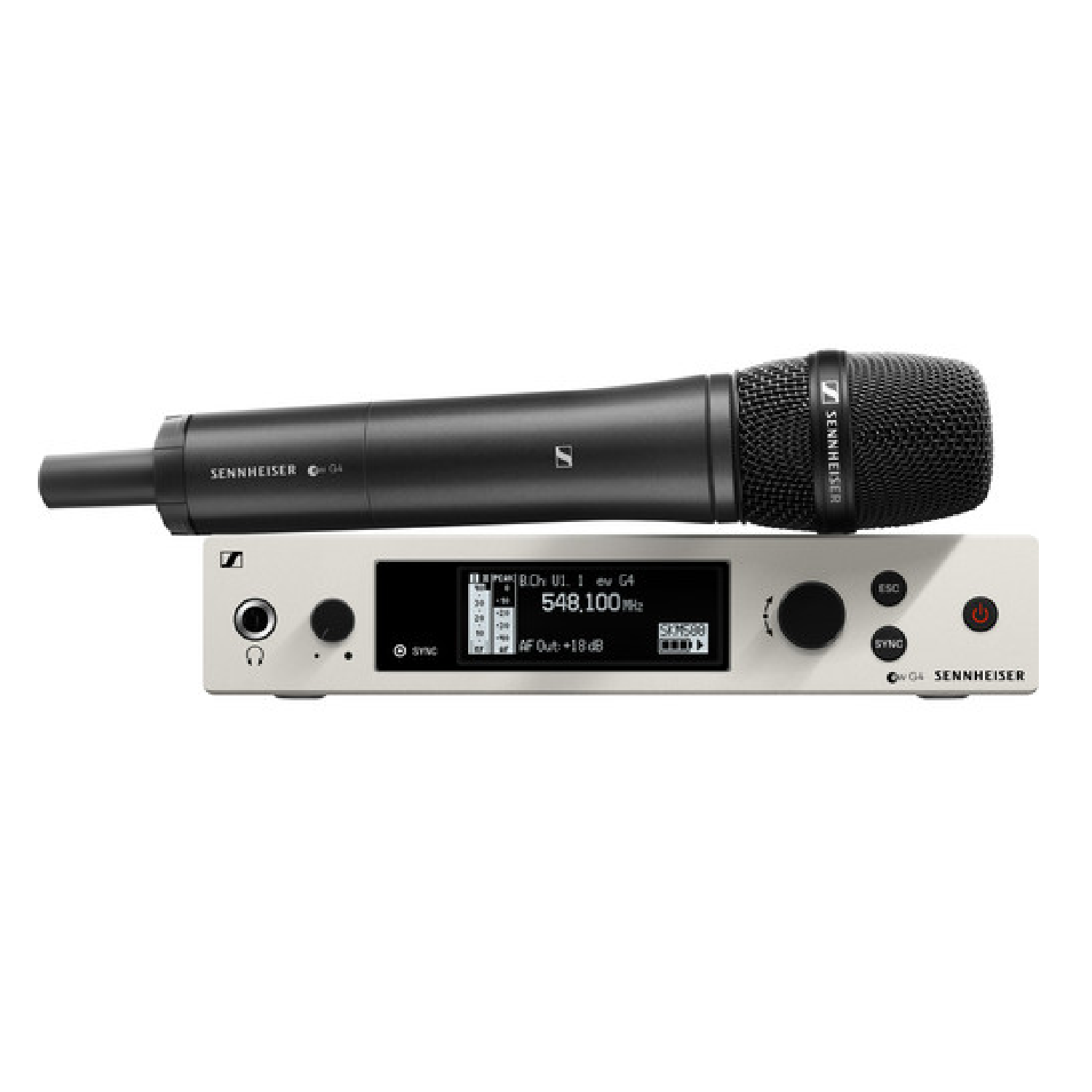 Wireless Handheld Microphone System with MMD 935 Capsule - GBw: 606 - 678 MHz   EW 500 G4 935 GBw sennheiser