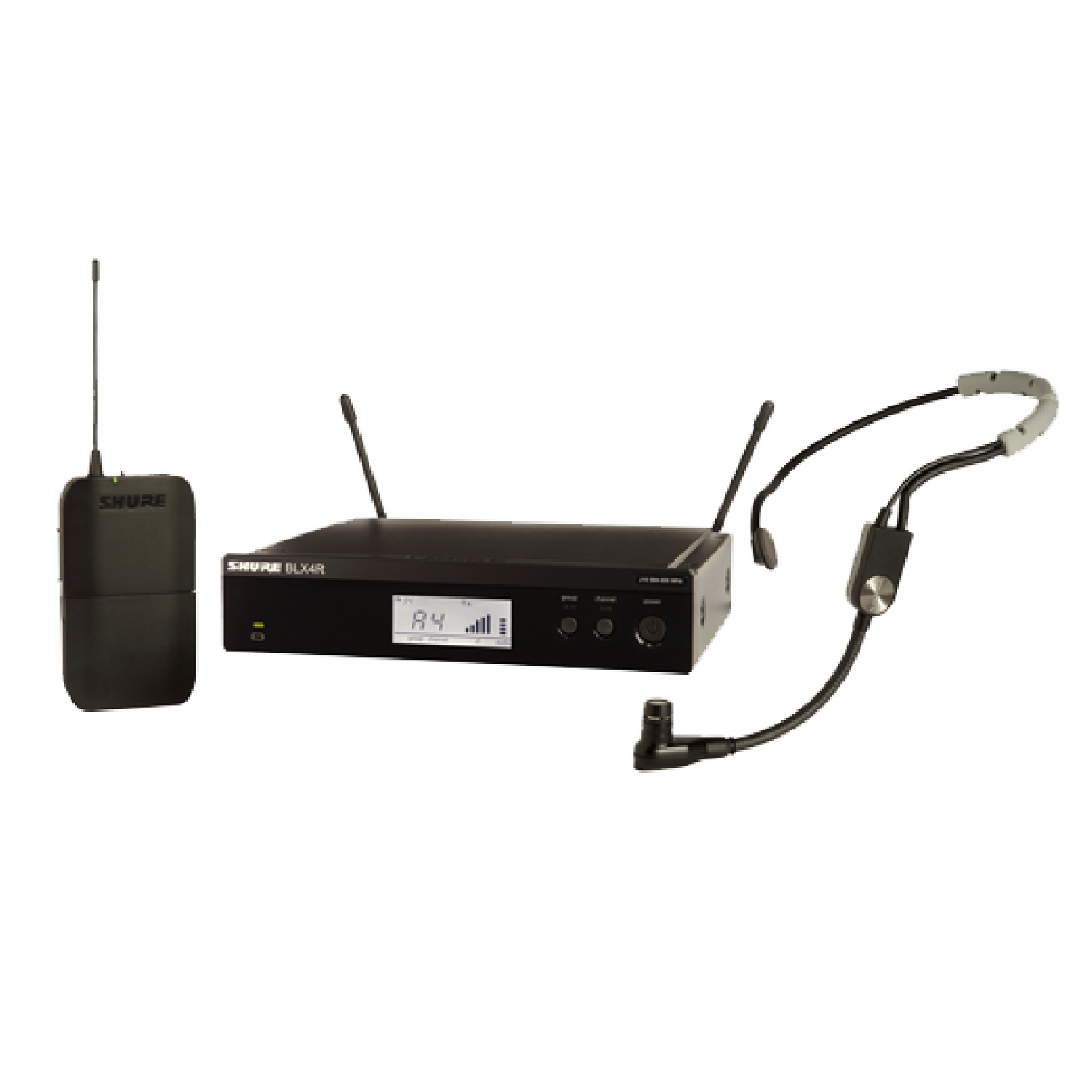 Wireless Rack Mount Headset System with SM35 Headset Microphone   BLX14RA/SM35 shure