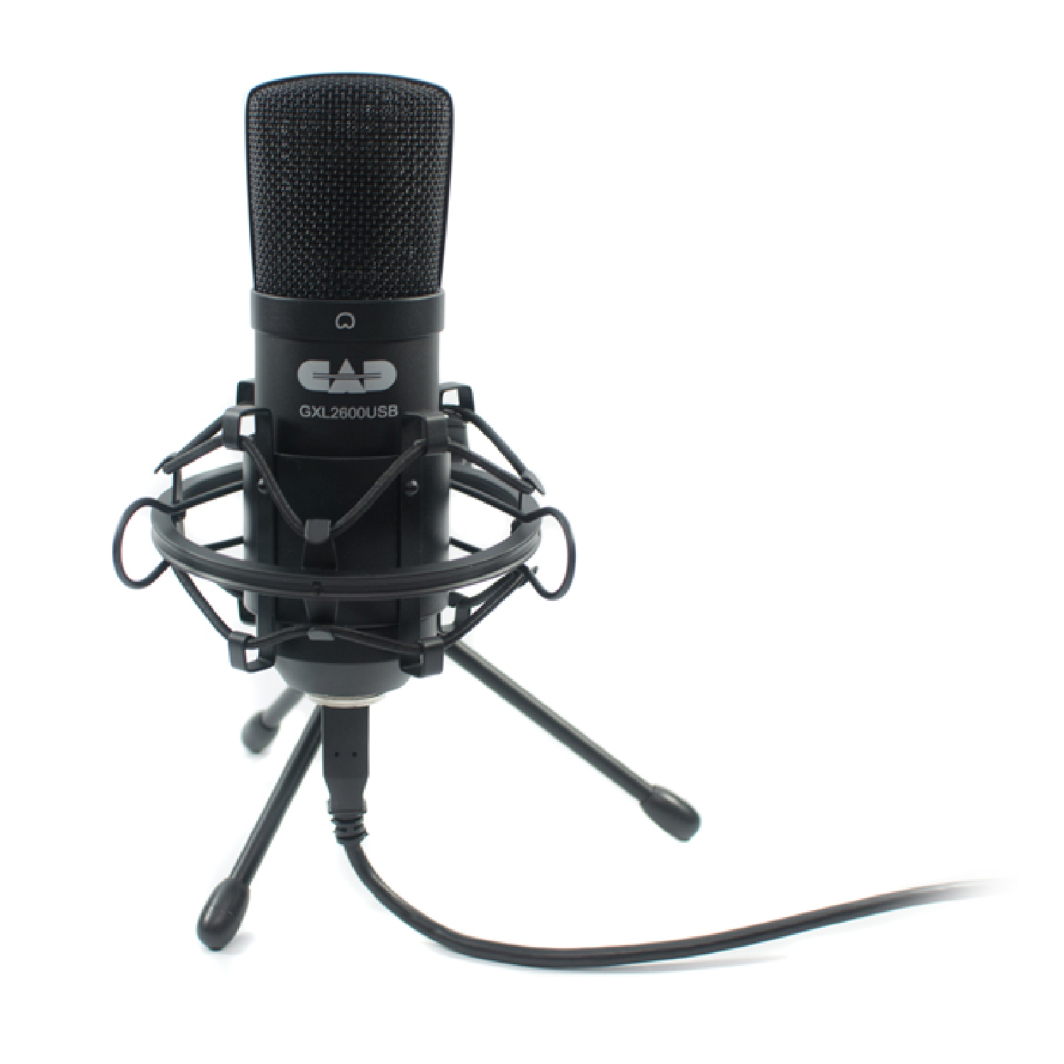USB Large Diaphragm Studio Condenser Mic with Tripod Stand 10 Feet USB Cable   GXL2600USB cad audio