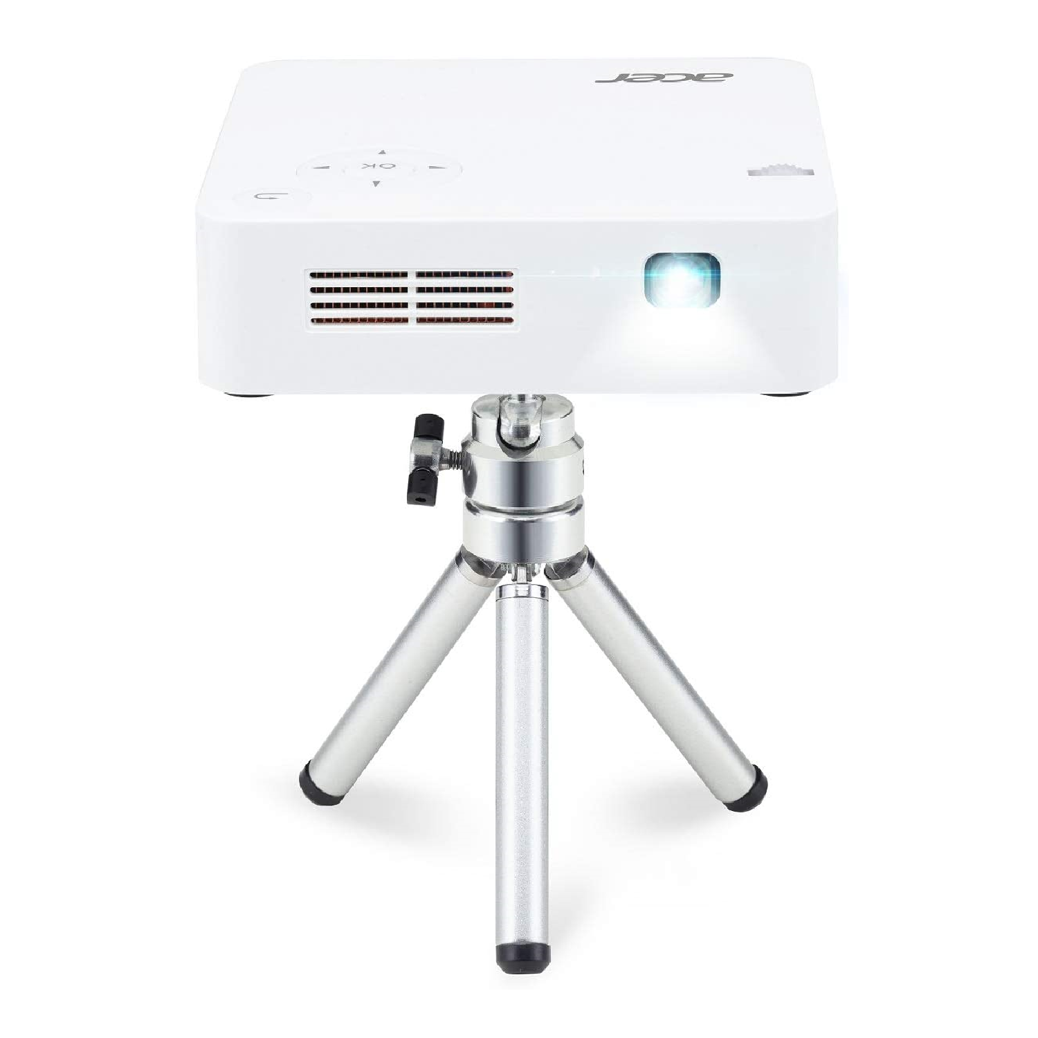 FWVGA (854 x 480) LED 300 ANSI Lumens, 16: 9 Aspect Ratio Portable Wireless Projector with Tripod   C202i acer