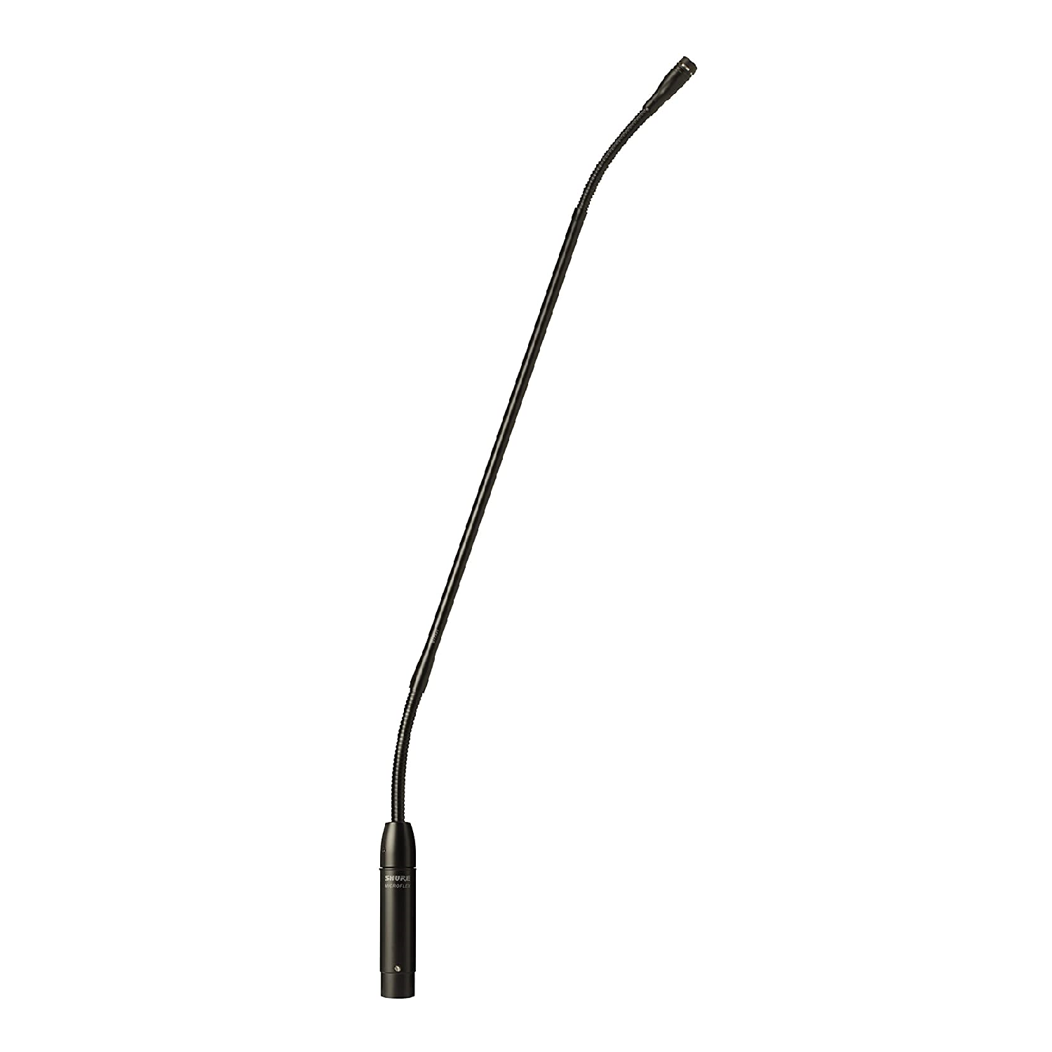 Cardioid Condenser Microphone, 18 Inches Gooseneck with Attached XLR Preamp, Mute Switch, LED Indicator   MX418S/CX shure