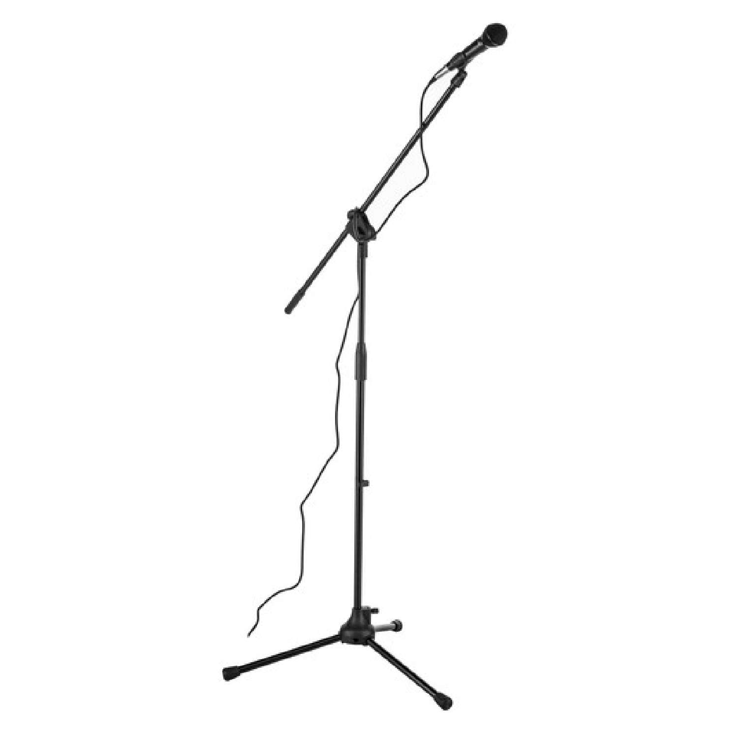 Dynamic Cardioid Microphone with Mic Stand with Boom Arm, 6 Meter Mic