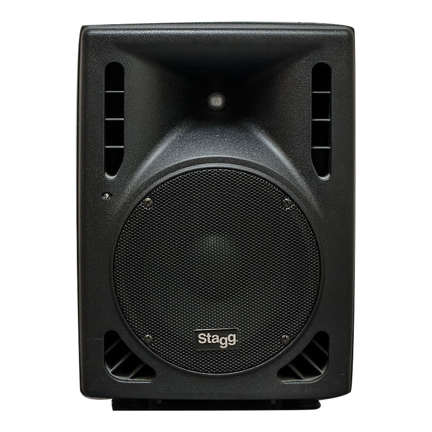 160 Watts 2 Way Bi-Powered Speaker Cab with 10 Inches Woofer and Compression Horn Tweeter (1pc)   SMS10P stagg music
