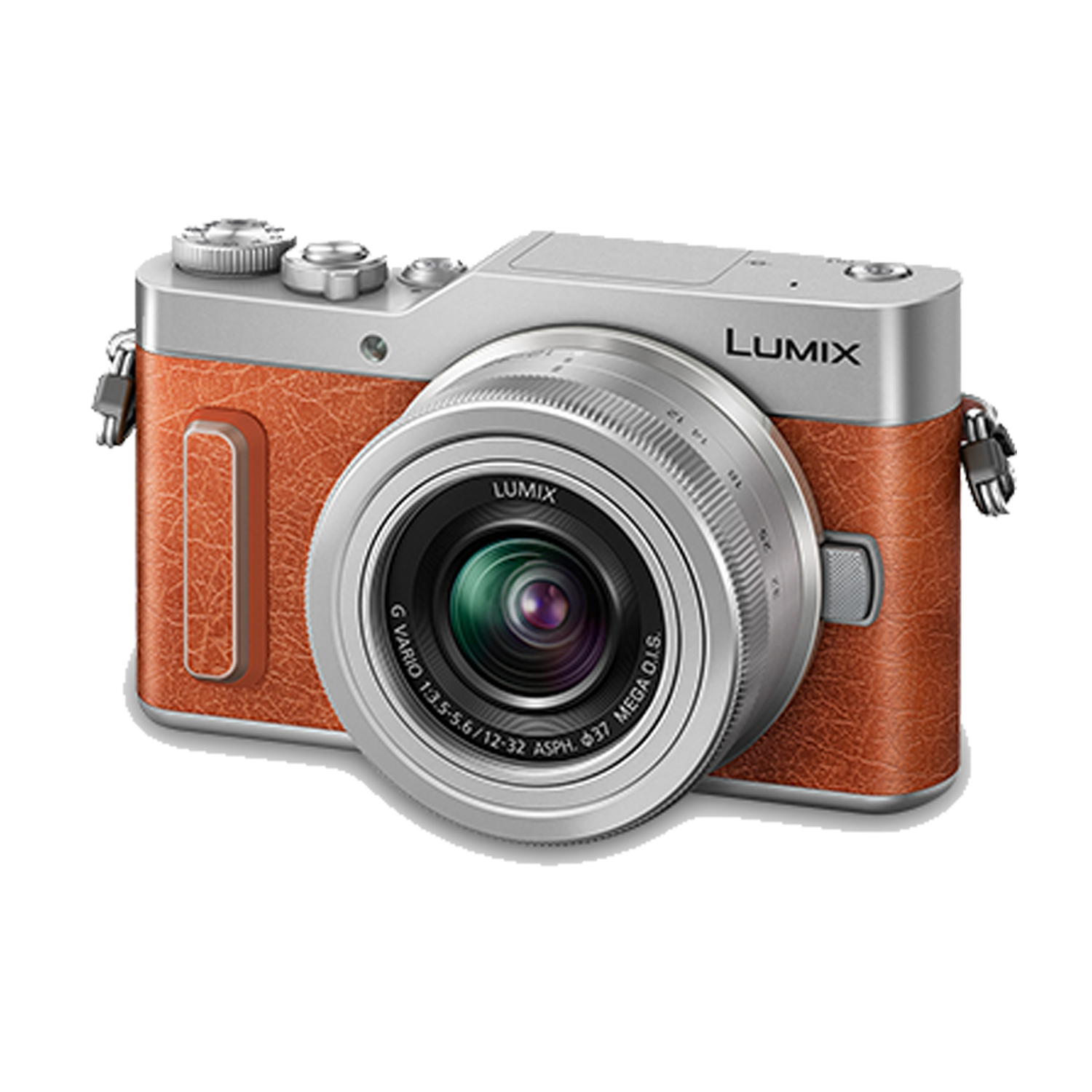 Lumix Digital Single Lens Mirrorless 16 mp Micro Four Thirds Sensor Camera with 12 - 32 Lens kit (Orange) DCGF10KGAOE panasonic