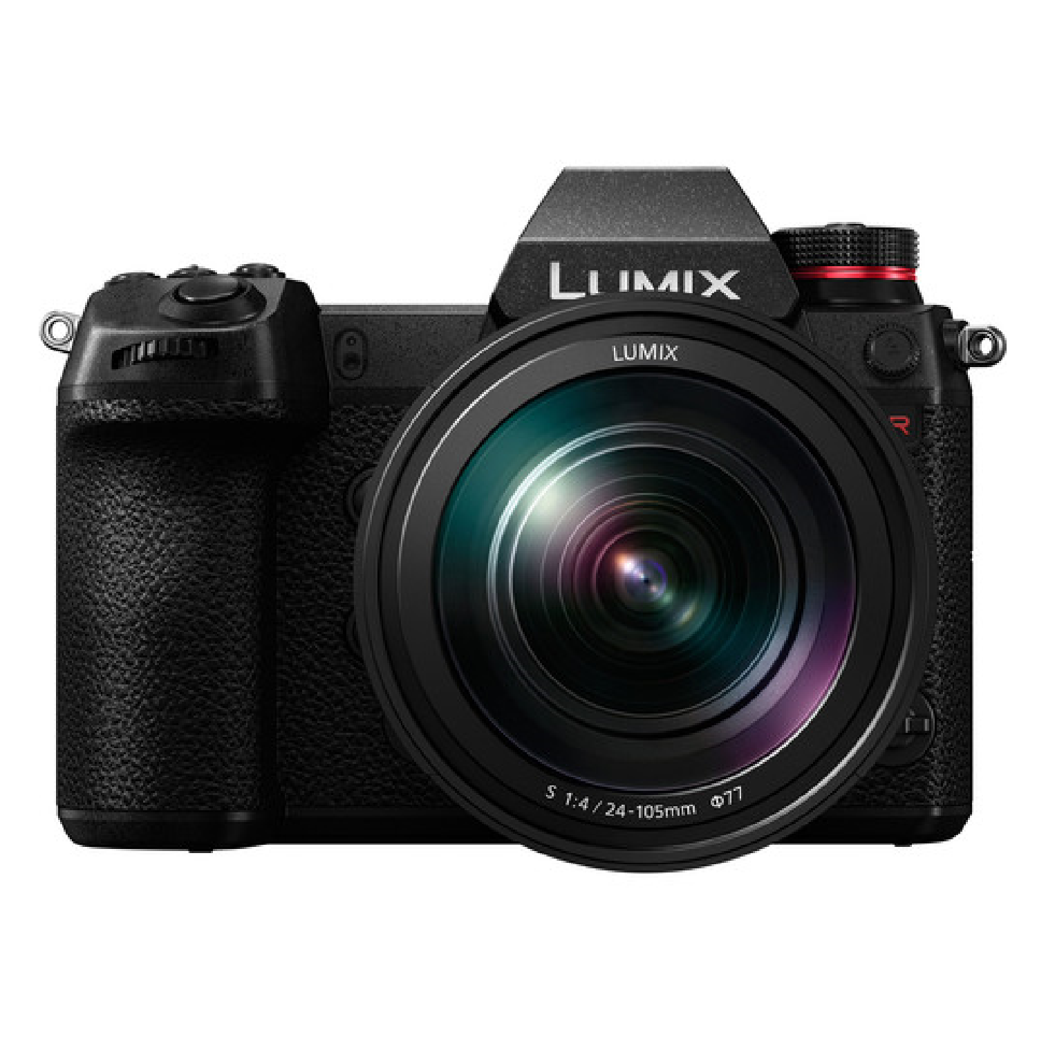 Lumix Mirrorless Digital Camera with 24 - 105mm Lens F4 L Mount S Series Lens Kit   DCS1RMMPK panasonic
