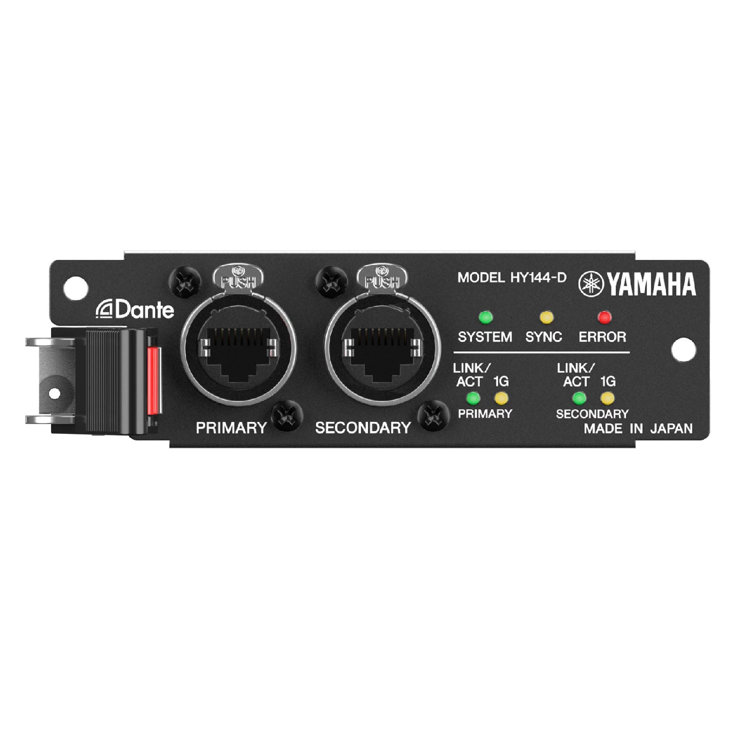 144 in/ 144 out Dante Audio Interface Card HY144 D yamaha