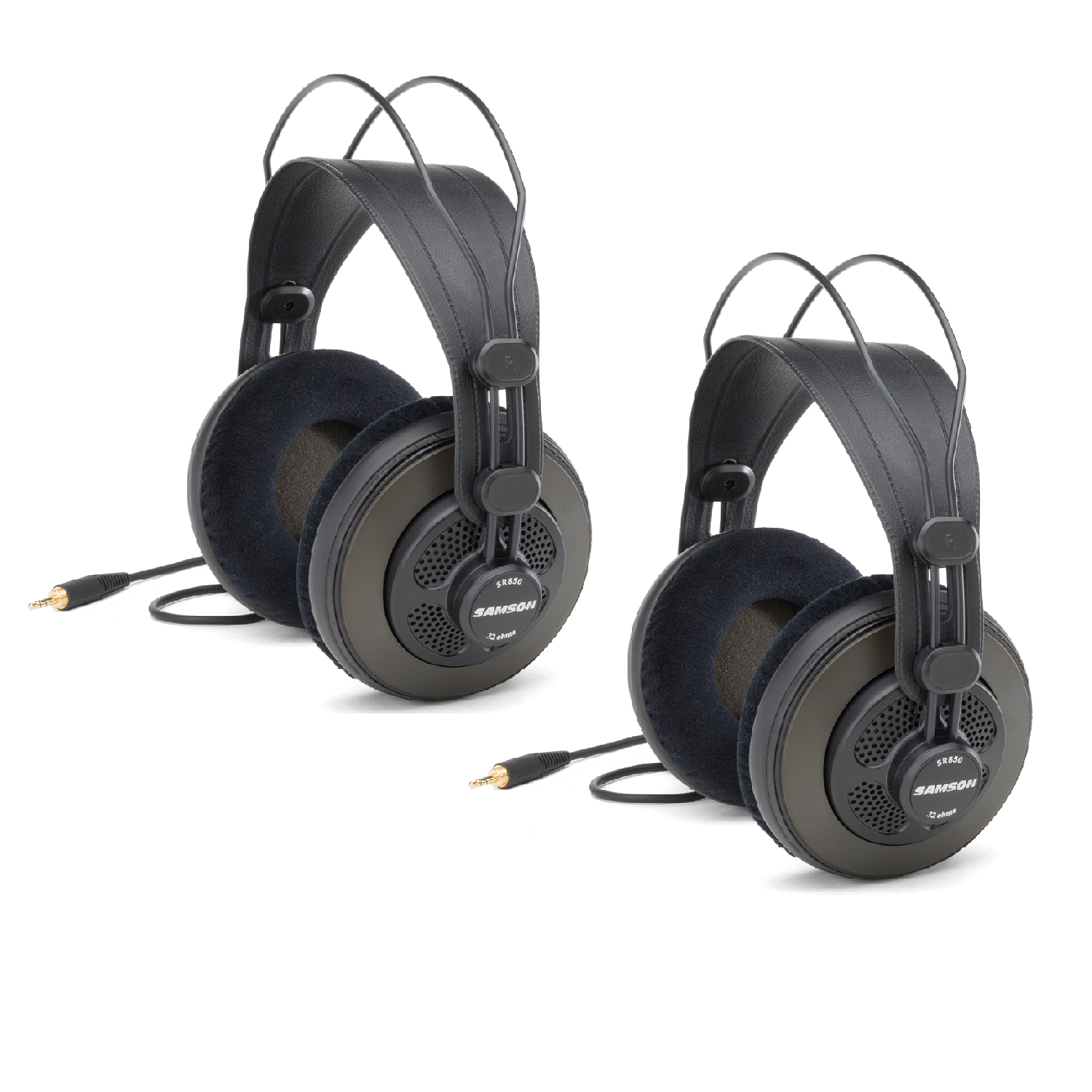 Semi Open Studio Headphones 2 Pack   SR850 samson