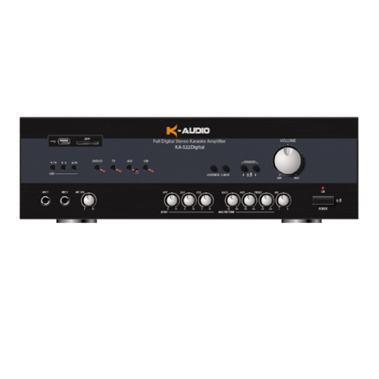 150W x 2 Full Digital Karaoke Amplifier USB/SD/MP3   KA 522D konzert