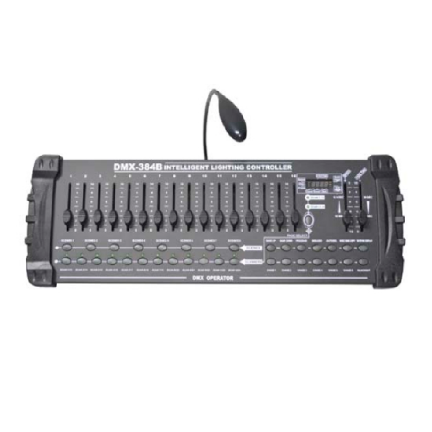 Intelligent Lighting Controller 384 Channels 16/32 Channels Slides   DMX 384B showart