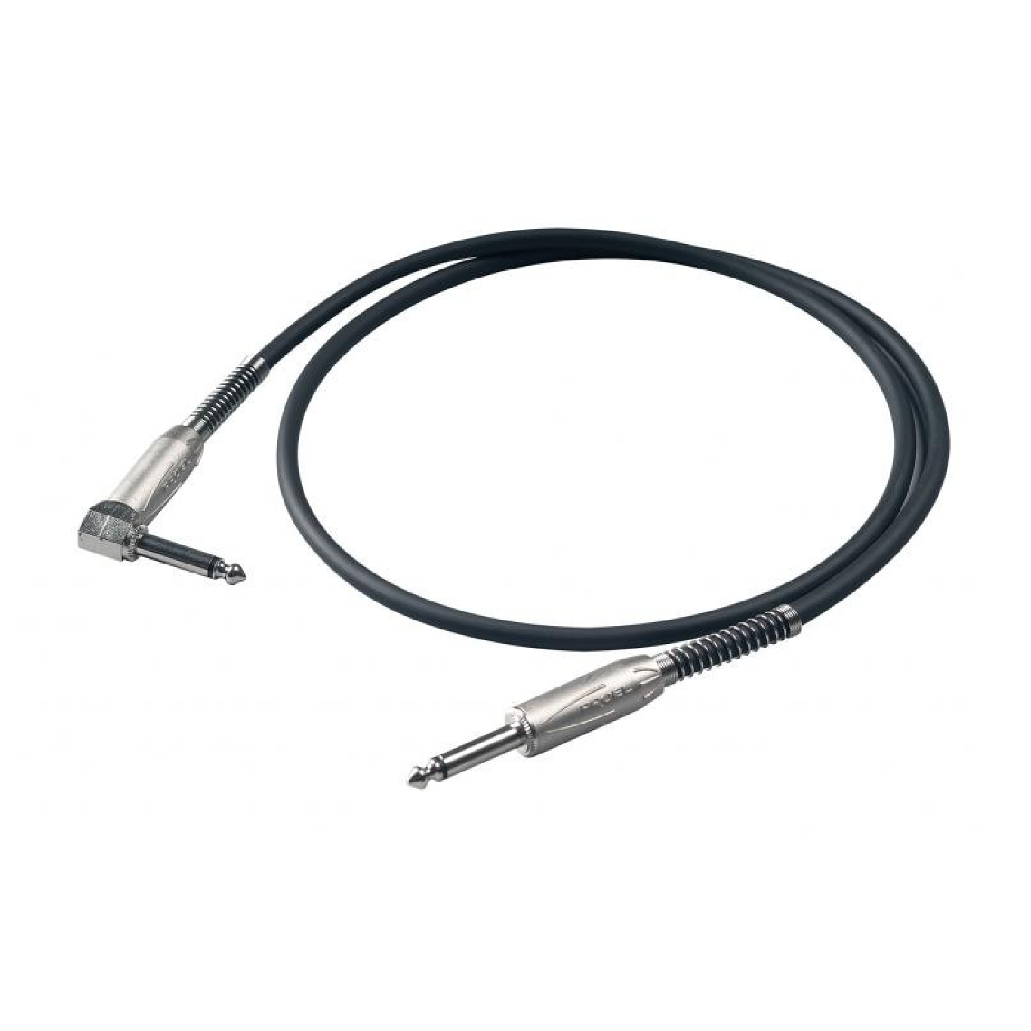 3 Meter Instrument Cable with 6.3 mm Mono Jack to 6.3 mm Mono Jack   BULK 120LU3