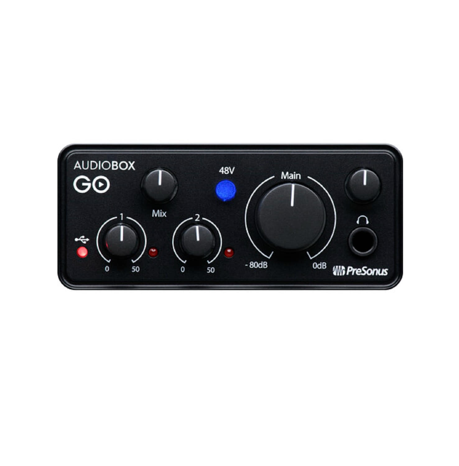 Ultra Compact 2x2 USB Type-C Audio Interface PreSonus AudioBox GO