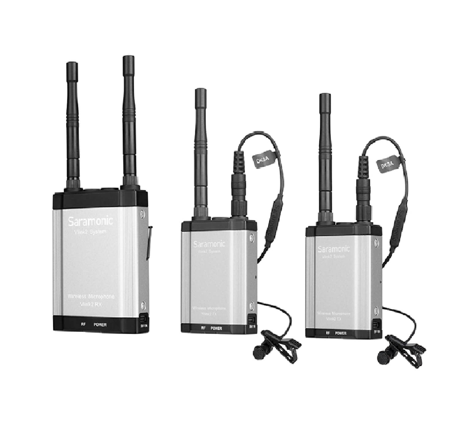 2.4 GHz Wireless Microphone System, Saramonic Vlink2 Kit2 