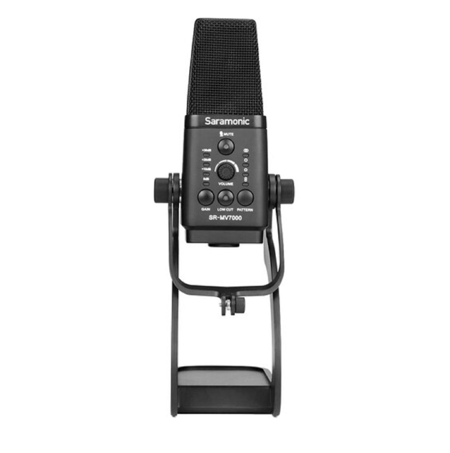 Large-Diaphragm Multi Pattern USB/XLR Condenser Microphone, Saramonic SR MV7000