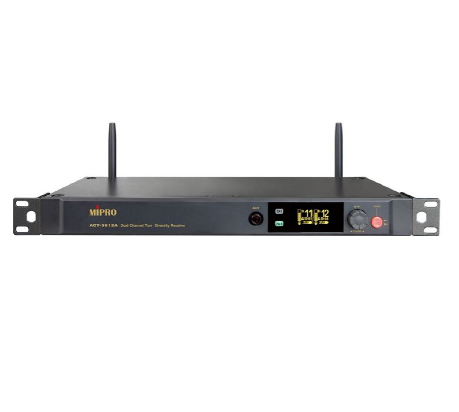 5.8G Full-rack Dual-Channel Digital Receiver Mipro ACT 5812A
