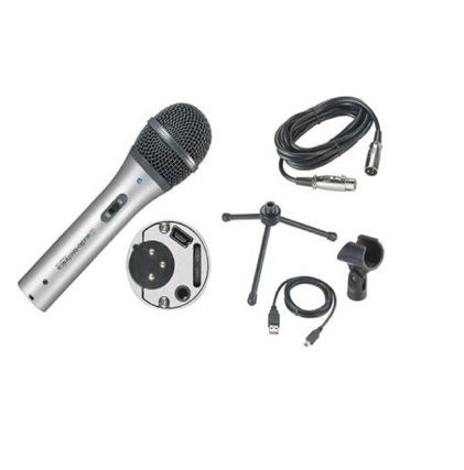 Cardioid Dynamic USB/XLR Microphone, Audio Technica ATR2100 USB
