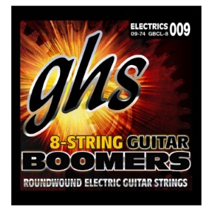 GBCL , Boomers Roundwound Custom Light Electric Guitar Strings , GHS