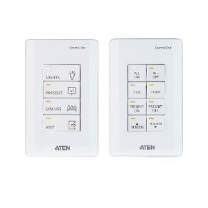 ATEN Control System - 8-button Control Pad (US, 1 Gang) , VK0100 , ATEN