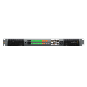 2 x XLR 2 x RCA Analog Input, 1 x 6.5 mm Analog Output, 16 x 16 Channels SDI Audio  Audio Monitor 12G blackmagicdesign