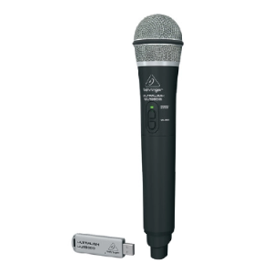 2.4 Ghz Digital Wireless System with 1 x Handheld Microphone and 2 x Dual Mode USB Receiver ULM300USB behringer