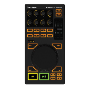 Deck Based MIDI Module with 4 Inch Touch Sensitive Platter Deck Switching and Effects Control   CMD PL 1 behringer