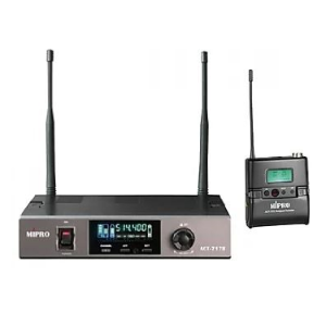 Single Channel Diversity Receiver with 1 Body Pack Transmitter   ACT 717B/72T  mipro