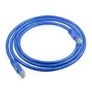 Cat6 UTP 24 AWG PVC Round Patch Cord 1 Meter - Blue Colour   NCB C6UBLUR1 1 dlink