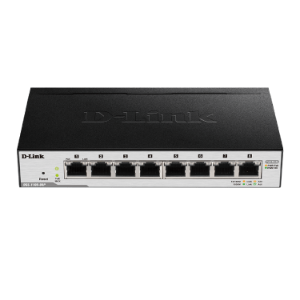 8 Port Layer 2 Lite Smart Managed Gigabit PoE Switch   DGS 1100 08P dlink