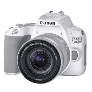 24.1 Megapixel APS C CMOS Sensor DIGIC 7 Image Processor 3.0 Inches 1.04 M Dot Vari Angle Touchscreen Full HD 1080p at 60fps   EOS 200D II (W) with 18 55 IS STM (White) canon