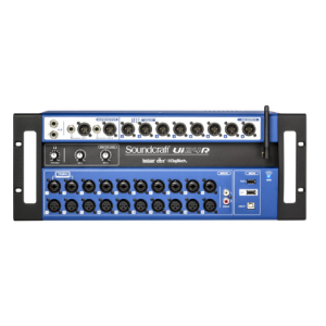 24 Channel Digital Mixer / Multi Track USB Recorder with Wireless Control   Ui24 soundcraft