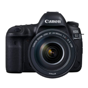 30.4 Megapixel Full Frame CMOS Sensor DIGIC 6+ Image Processor 3.2 Inches 1.62M Dot Touchscreen LCD Monitor 4K Video at 30 fps   EOS 5D IV with 24 105 L IS II canon