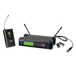 Wireless Cardioid Lavalier Microphone System    SLX14A/85 shure