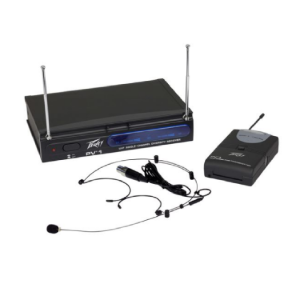 906MHZ Wireless Headset Microphone System, Includes UHF Receiver, Handheld Microphone, Bodypack Transmitter   PV 1U1 BHS Headset peavey