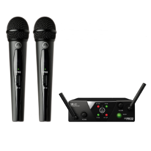Wireless Mini Dual Vocal Set Band ISM2/3 Band 864,850 MHz   WMS40 MINI 2 Vocal Set BD ISM2/3 akg